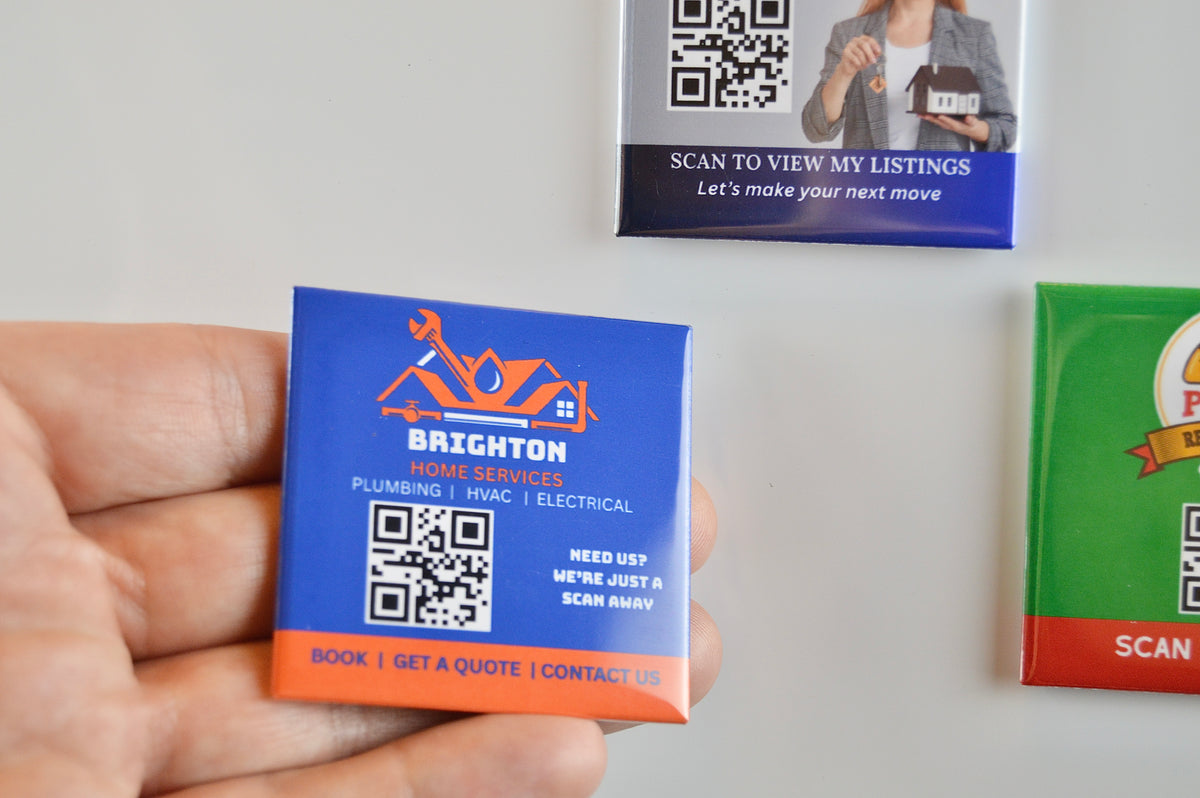 Custom 2x2" Business & Event Magnets - Bulk Orders