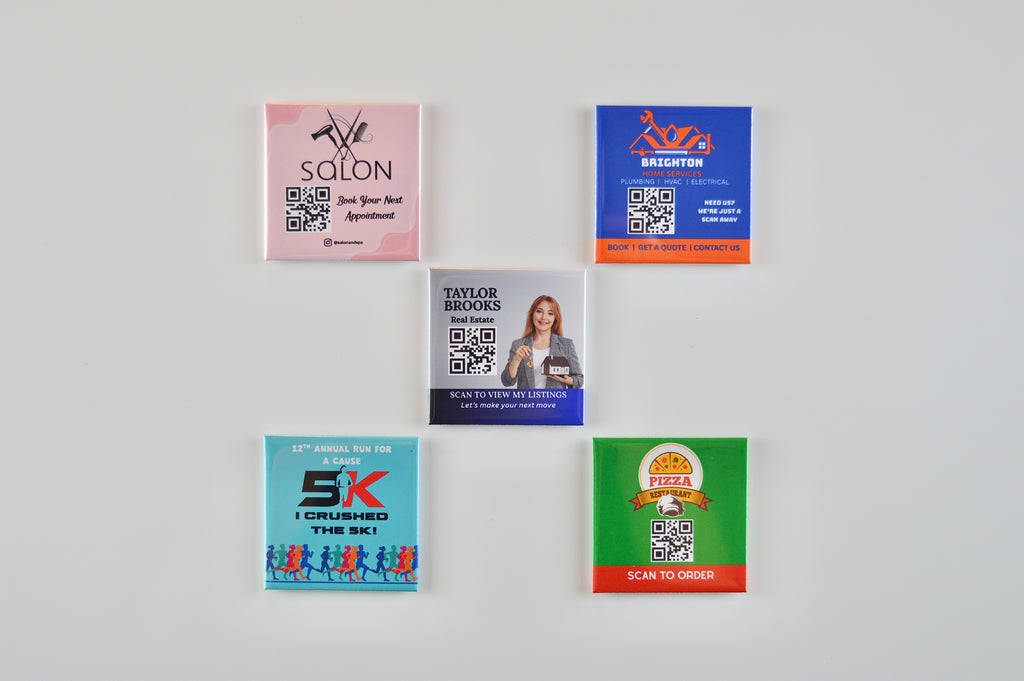 Custom 2x2" Business & Event Magnets - Bulk Orders